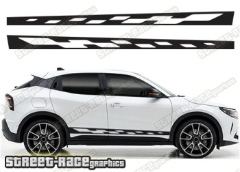 Racing stripes 105 - Compatible with Alfa Romeo Junior