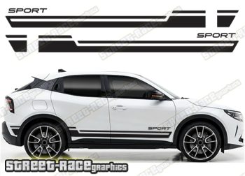 Racing stripes 109 - Compatible with Alfa Romeo Junior
