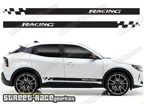 Racing stripes 110 - Compatible with Alfa Romeo Junior
