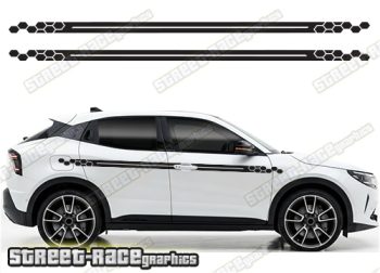 Racing stripes 113 - Compatible with Alfa Romeo Junior
