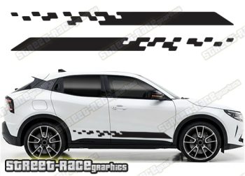 Racing stripes 114 - Compatible with Alfa Romeo Junior