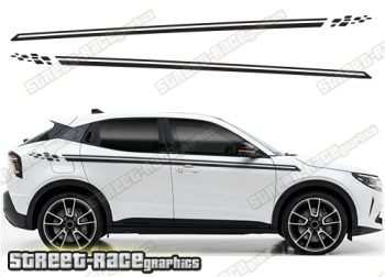 Racing stripes 116 - Compatible with Alfa Romeo Junior
