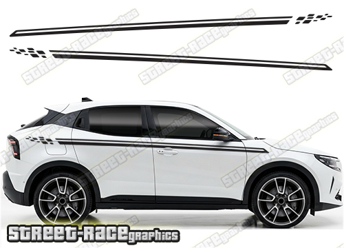 Racing stripes 116 - Compatible with Alfa Romeo Junior