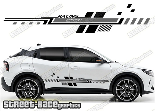 Racing stripes 205 - Compatible with Alfa Romeo Junior