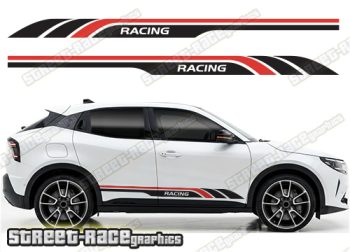 Racing stripes 206 - Compatible with Alfa Romeo Junior