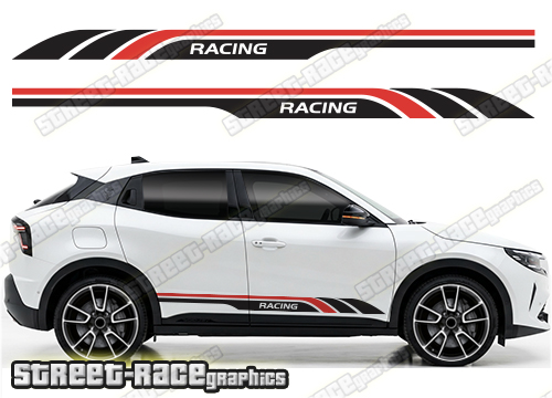 Racing stripes 206 - Compatible with Alfa Romeo Junior