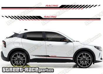 Racing stripes 210 - Compatible with Alfa Romeo Junior