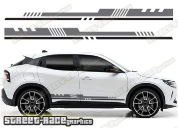 Racing stripes 212 - Compatible with Alfa Romeo Junior