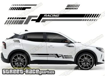 Racing stripes 218 - Compatible with Alfa Romeo Junior