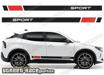 Racing stripes 223 - Compatible with Alfa Romeo Junior
