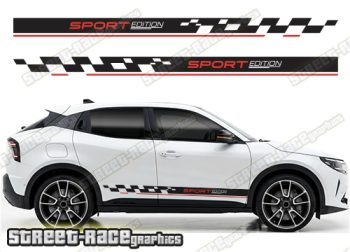 Racing stripes 303- Compatible with Alfa Romeo Junior