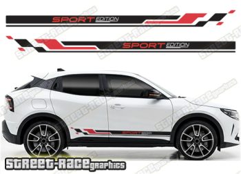 Racing stripes 306 - Compatible with Alfa Romeo Junior