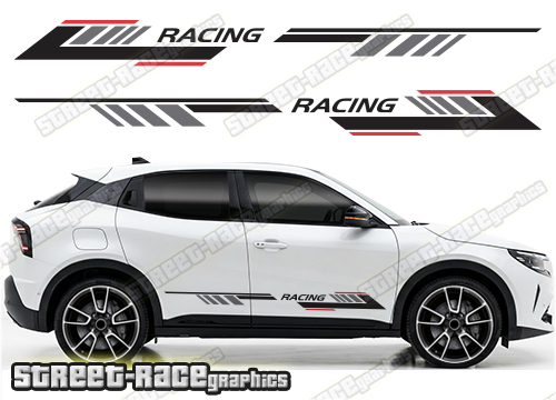 Racing stripes 308 - Compatible with Alfa Romeo Junior
