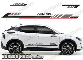 Racing stripes 309 - Compatible with Alfa Romeo Junior