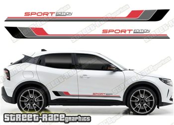 Racing stripes 310 - Compatible with Alfa Romeo Junior