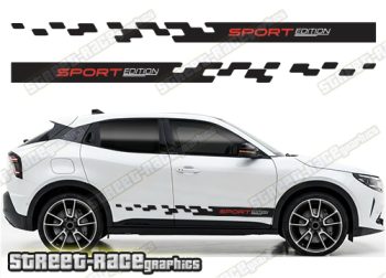 Racing stripes 312 - Compatible with Alfa Romeo Junior