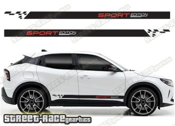 Racing stripes 313 - Compatible with Alfa Romeo Junior