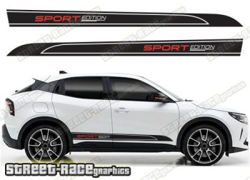 Racing stripes 315 - Compatible with Alfa Romeo Junior