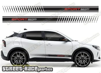 Racing stripes 318 - Compatible with Alfa Romeo Junior