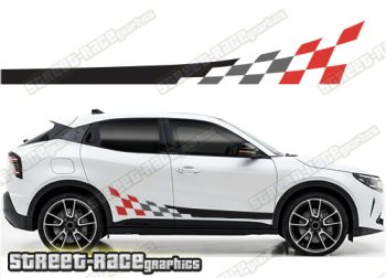 Racing stripes 320 - Compatible with Alfa Romeo Junior