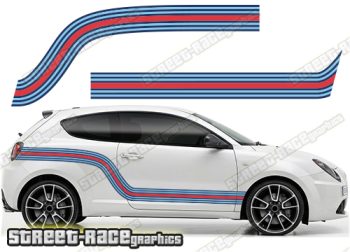 Alfa Romeo Martini racing stripes 006