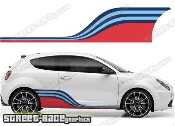 Alfa Romeo Martini racing stripes 007