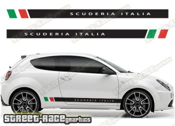 Alfa Romeo MiTo racing stripes 009 Scuderia Italia