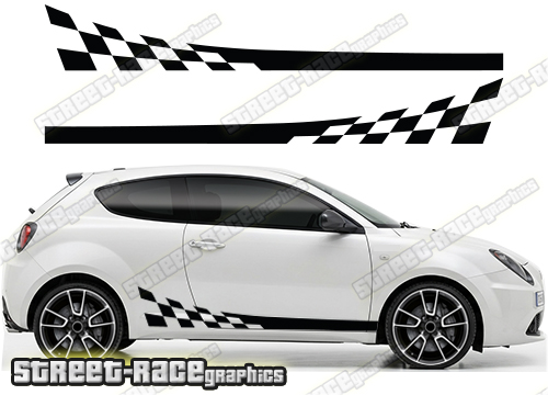 Alfa Romeo MiTo racing stripes 101