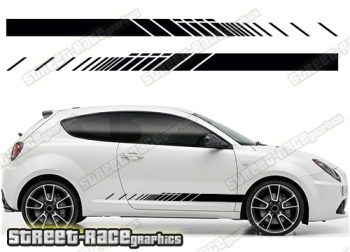Alfa Romeo MiTo racing stripes 102