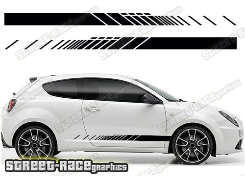 Alfa Romeo MiTo racing stripes 102