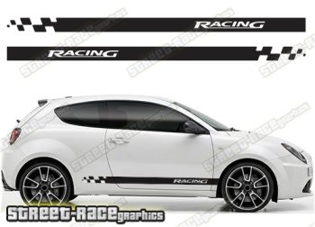 Alfa Romeo MiTo racing stripes 110