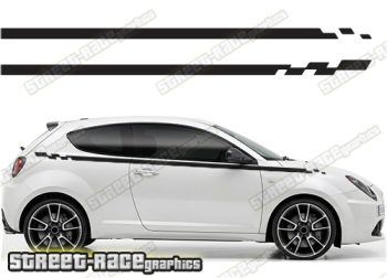 Alfa Romeo MiTo racing stripes 112