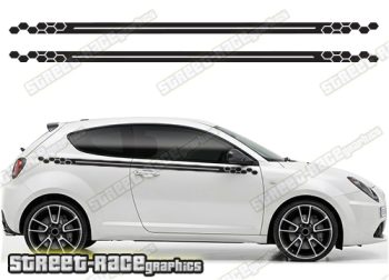 Alfa Romeo MiTo racing stripes 113