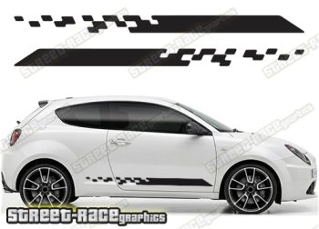 Alfa Romeo MiTo racing stripes 114