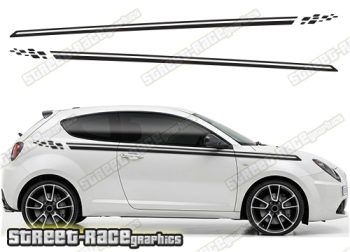 Alfa Romeo MiTo racing stripes 116