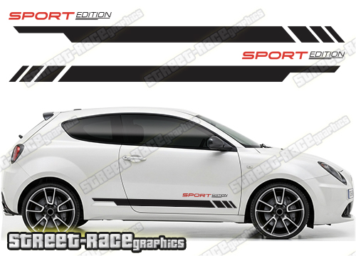 Alfa Romeo MiTo racing stripes 201