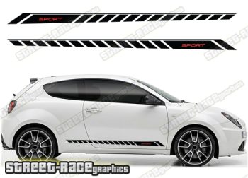 Alfa Romeo MiTo racing stripes 203