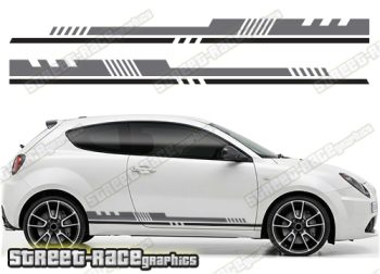 Alfa Romeo MiTo racing stripes 212