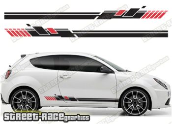 Alfa Romeo MiTo racing stripes 216