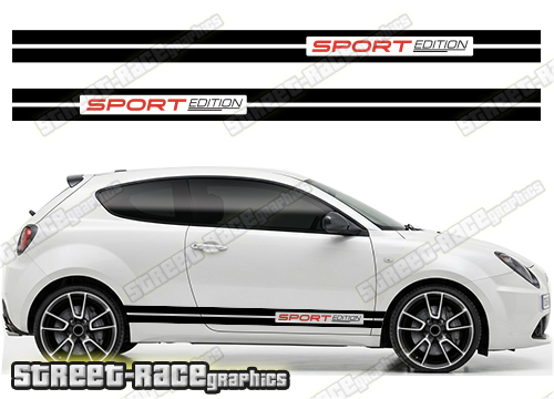 Alfa Romeo MiTo racing stripes 217