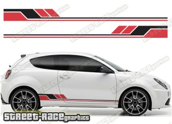 Alfa Romeo MiTo racing stripes 226