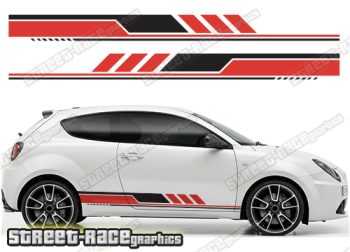 Alfa Romeo MiTo racing stripes 227