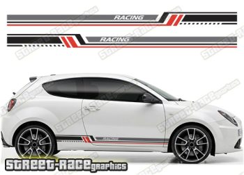 Alfa Romeo MiTo racing stripes 307