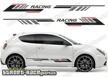 Alfa Romeo MiTo racing stripes 308