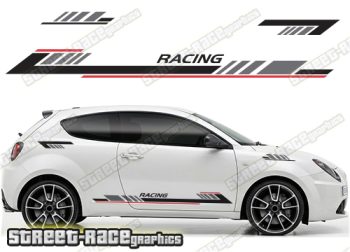 Alfa Romeo MiTo racing stripes 309