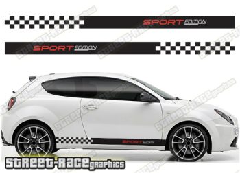 Alfa Romeo MiTo racing stripes 314