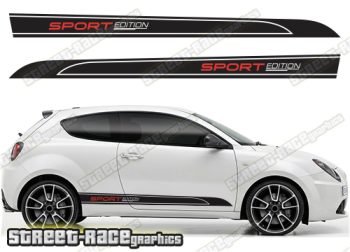 Alfa Romeo MiTo racing stripes 315