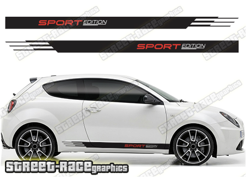 Alfa Romeo MiTo racing stripes 316