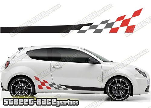 Alfa Romeo MiTo racing stripes 320