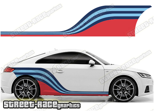 Audi Martini racing stripes 005 -TT